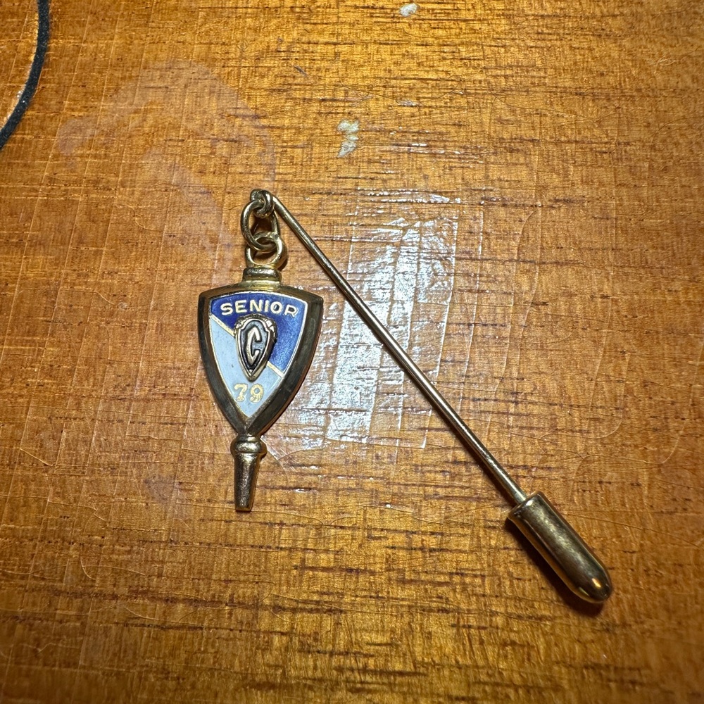 Vintage fob stick pin